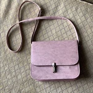 Pink adjustable satchel